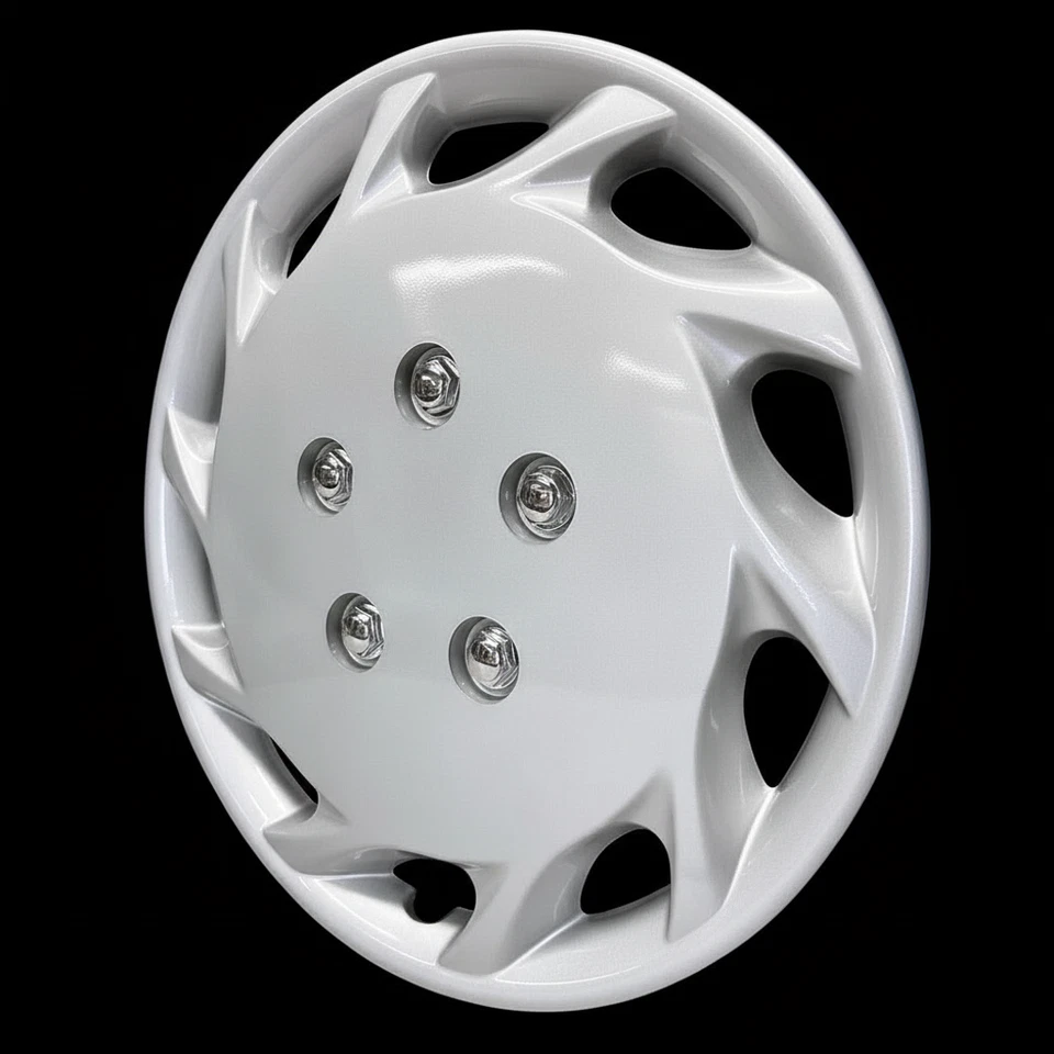 Hub Cap Wheel Cover Replica for 1997-1999 Toyota Camry 14-inch Silver (1-Piece) Foto 2 de 3