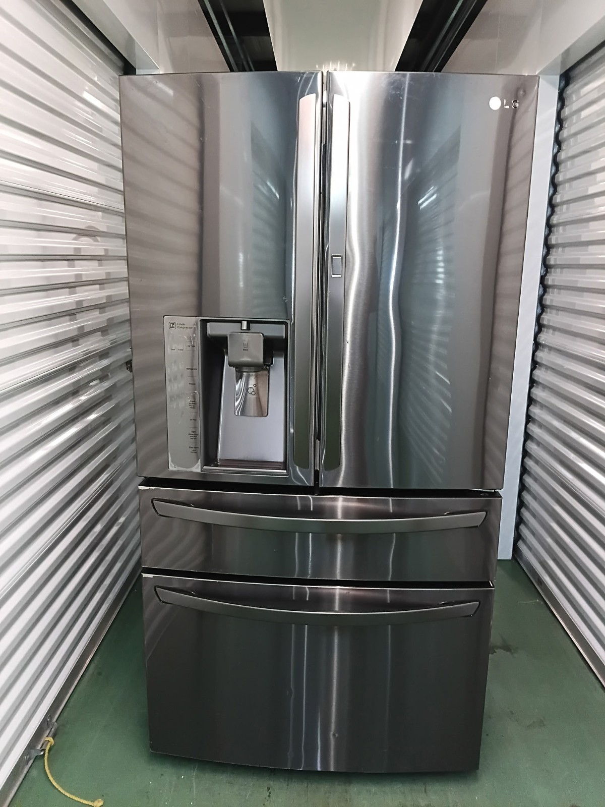 LG LMXS30776D French Door Refrigerator Black Stainless Steel Ice Maker