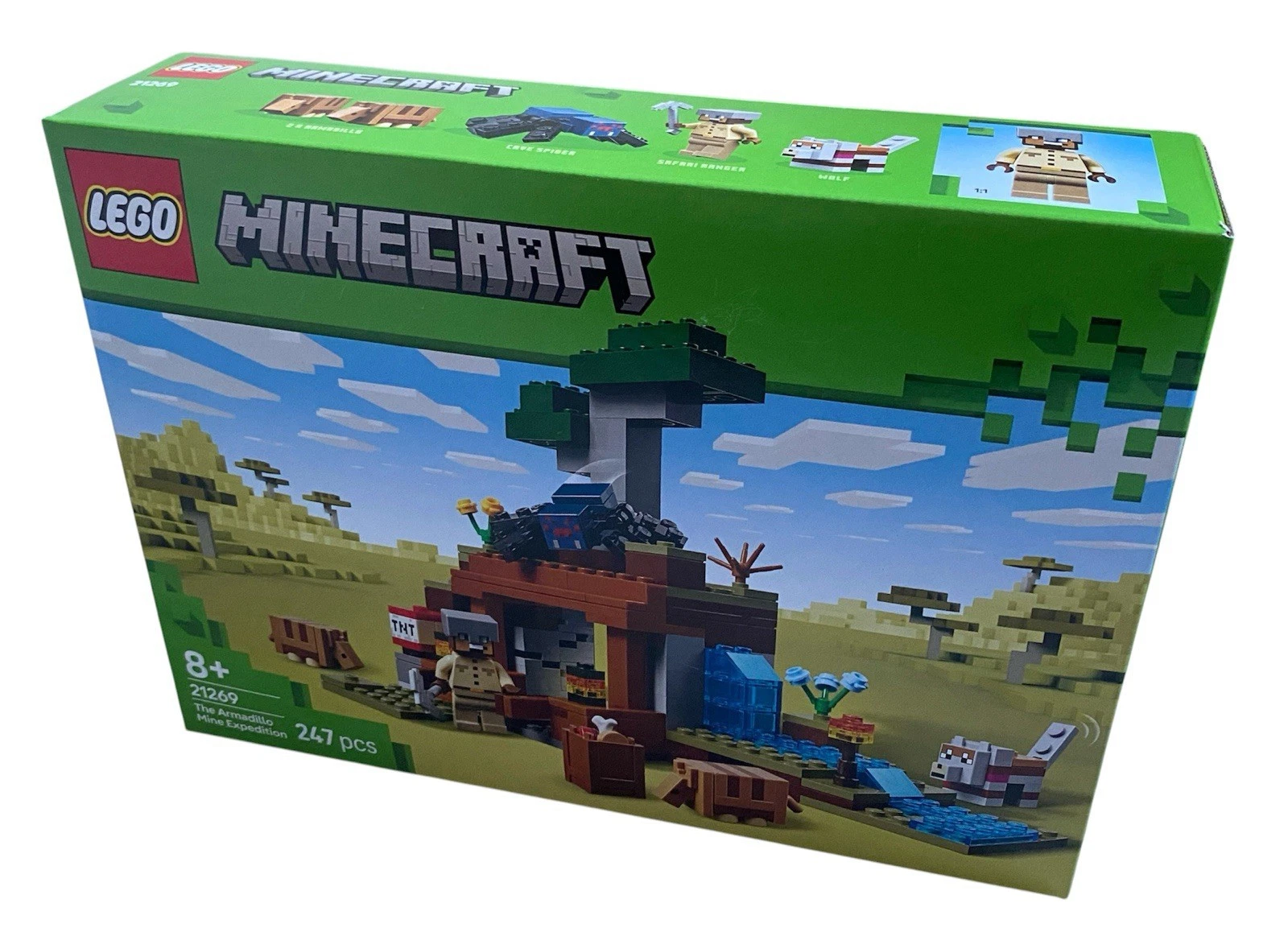 LEGO® Minecraft 21269 The Armadillo Mine Expedition BNIB NEW SET RETIRED COLLECT