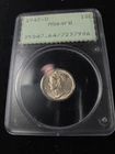 1943-D Mercury Dime, Full Split Bands, PCGS MS-64FB Rattler 2