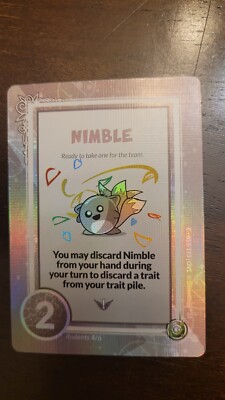 Doomlings Overlush, NIMBLE 053/173, Holofoil, Mint Condition