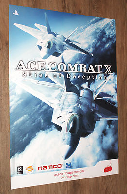 エースコンバット ポスター Ace Combat Zero The Belkan War / Skies of Deception Promo Poster