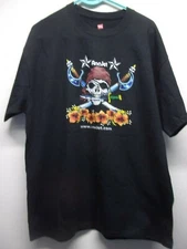 anajet pirate skull swords & knife t-shirt Men's Large