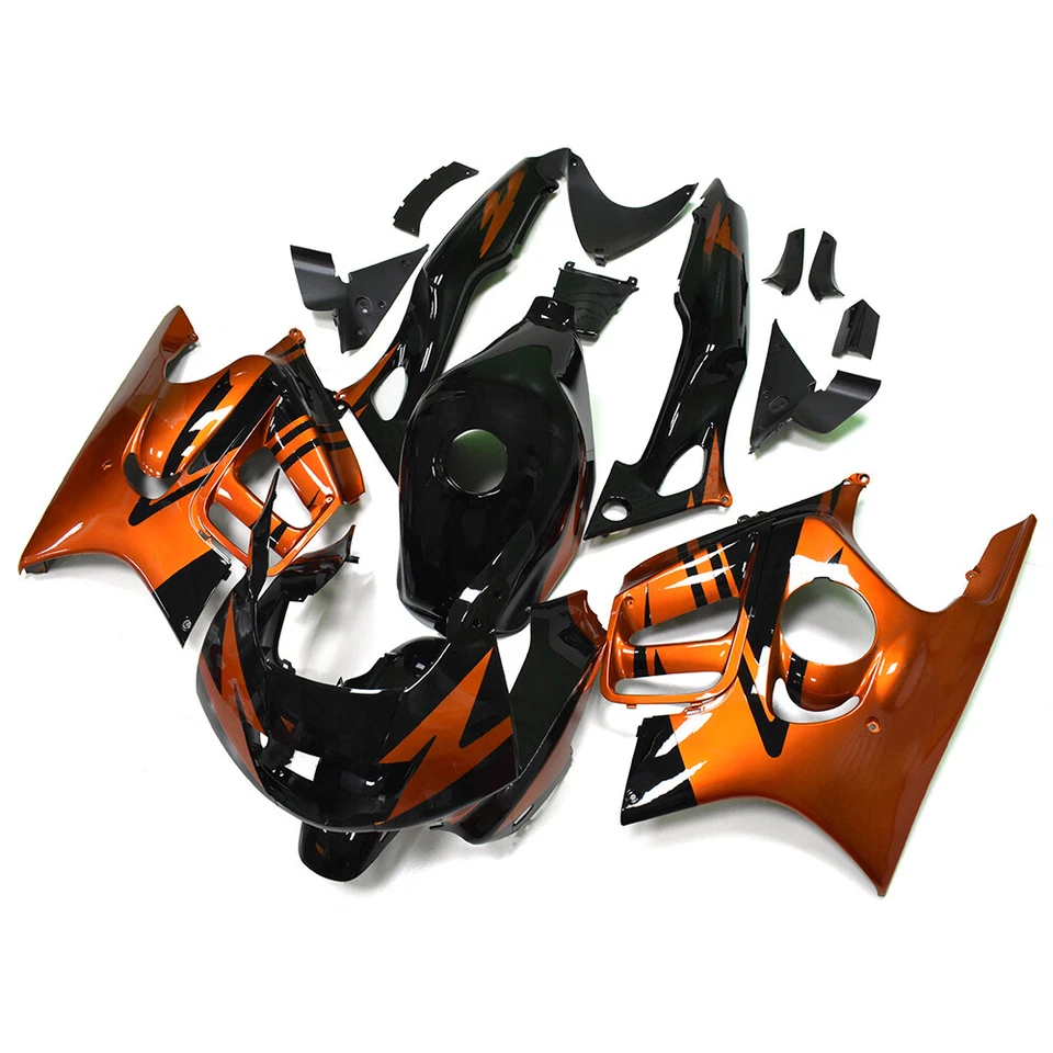 Carenados de plástico de carrocería de motocicleta para Honda CBR600F3 1995 1996 1997 1998 Foto 4 de 4