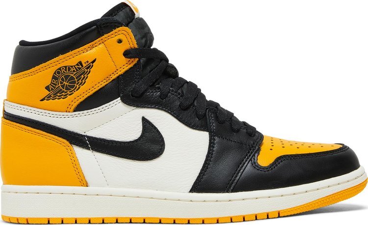 Nike Air Jordan 1 Retro High OG 'Yellow Toe' 555088-711 In Nike Air Jordan 1 Retro High OG 'Yellow Toe' 555088-711 In