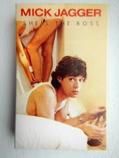 MICK JAGGER - SHE'S THE BOSS - CASSETTE