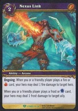 World of Warcraft TCG Nexus Link (Foil) - Assault on Icecrown Citadel 4/30