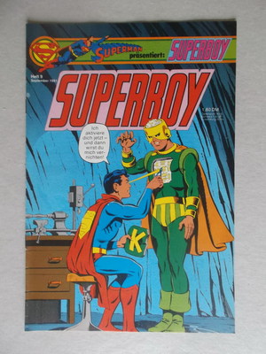 SUPERMAN 1981 # 9, ...präsentiert: SUPERBOY, Z.: (1-2)