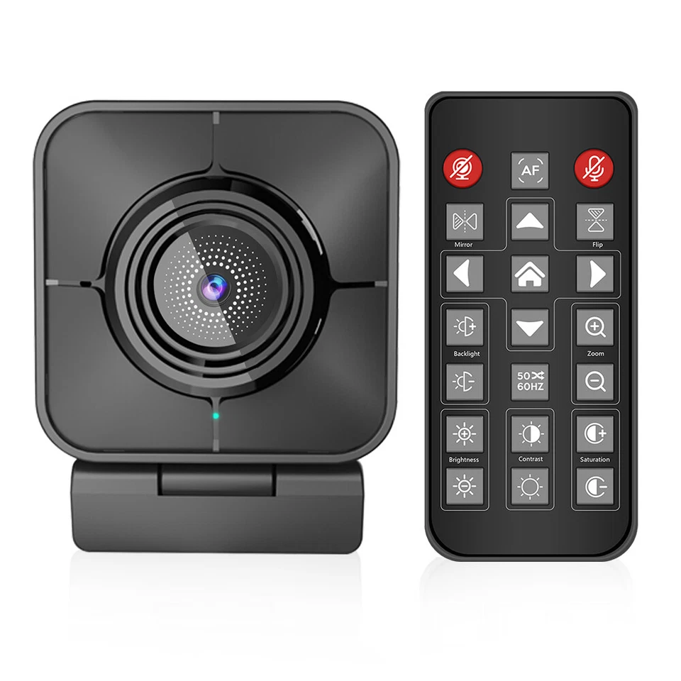 TOALLIN Ultra HD 4K веб-камера PDAF автофокус видео звонки 81 ° FOV с пультом дистанционного управления - Изображение 4 из 4