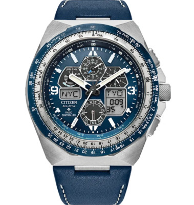 Citizen Skyhawk A-T Chronograph Promaster GMT JY8148-08L Blue Dial Men's Watch