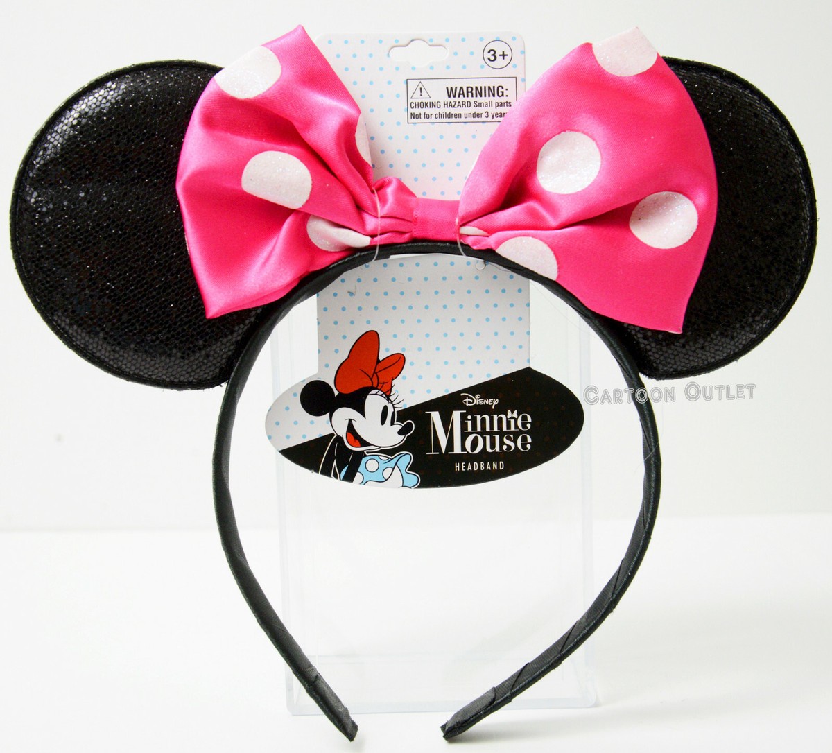 Minnie Mouse Disney Classic Ears Headband scp1520581.jpg main image 4