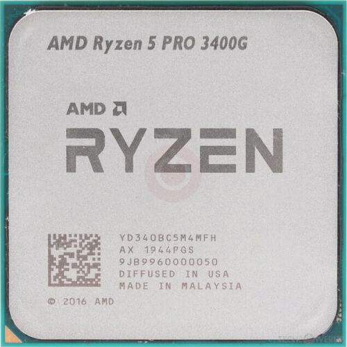 AMD RYZEN 5 PRO 3400G 3.7GHz Socket AM4 CPU APU Computer Processor - Zdjęcie 1 z 1