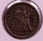 New Listing1853-P Seated Liberty Dime Vf+ Details *Rare Original Coin*
