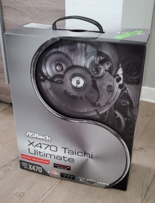 Asrock X470 Taichi Ultimate 90-MXB7H0-A0UAYZ Mainboard / mit 10-Gbit/s-Ethernet