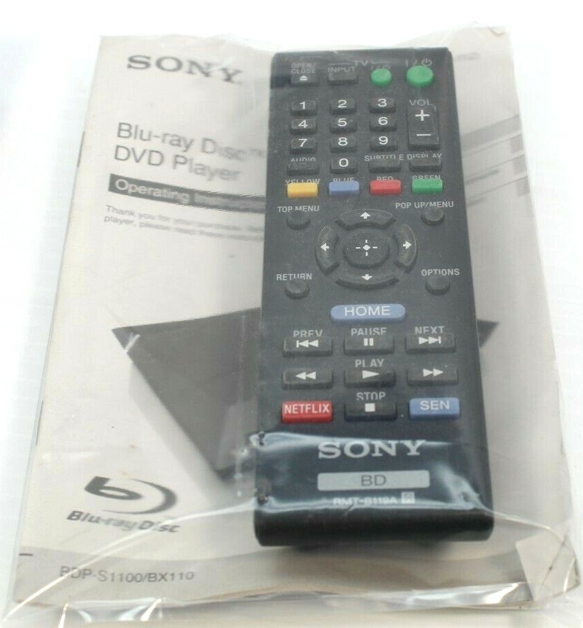 Sony BluRay DVD Player, Model BDPS1100 REMOTE GREAT SHAPE