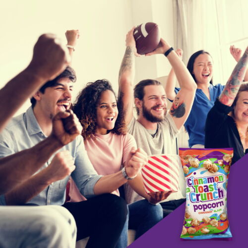 (3 Pack) Cinnamon Toast Crunch Popcorn Snack Cinnadust Glaze 7 Oz Low Calorie - Picture 4 of 6