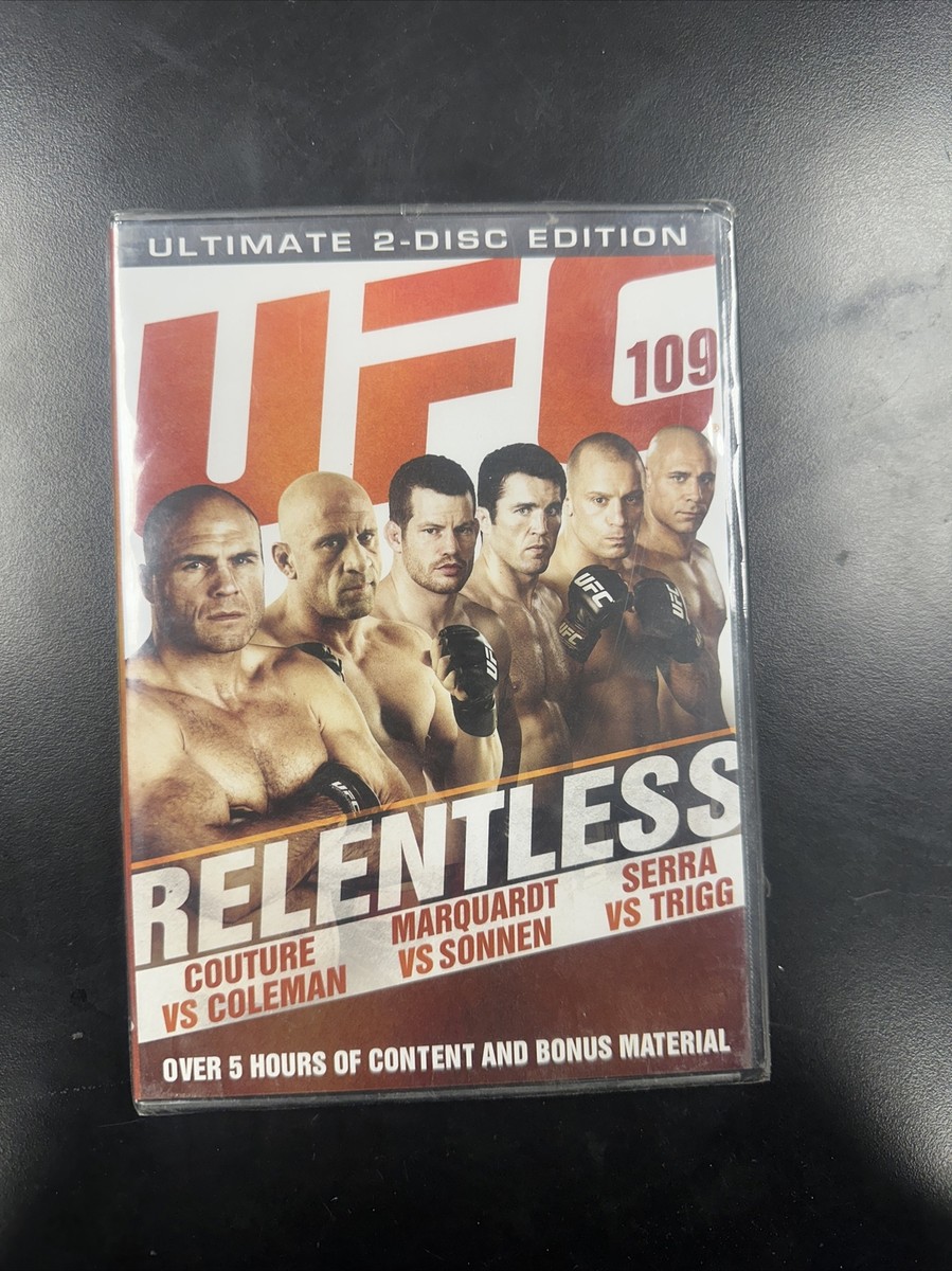 その他 Combat: Fan Favorites [DVD] UFC 109: Relentless (DVD, 2010, 2-Disc Set) for sale online