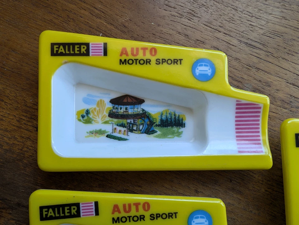 * Редкий * Faller AMS Auto Motor Sport пепельницы: Porsche 356, Opel Kapitan и кафе - Изображение 4 из 4