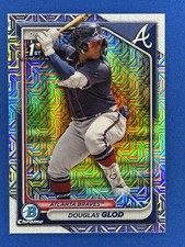 2024 Bowman Chrome #BCP-11 Douglas Glod 1st Prospect Mojo Refractor Braves