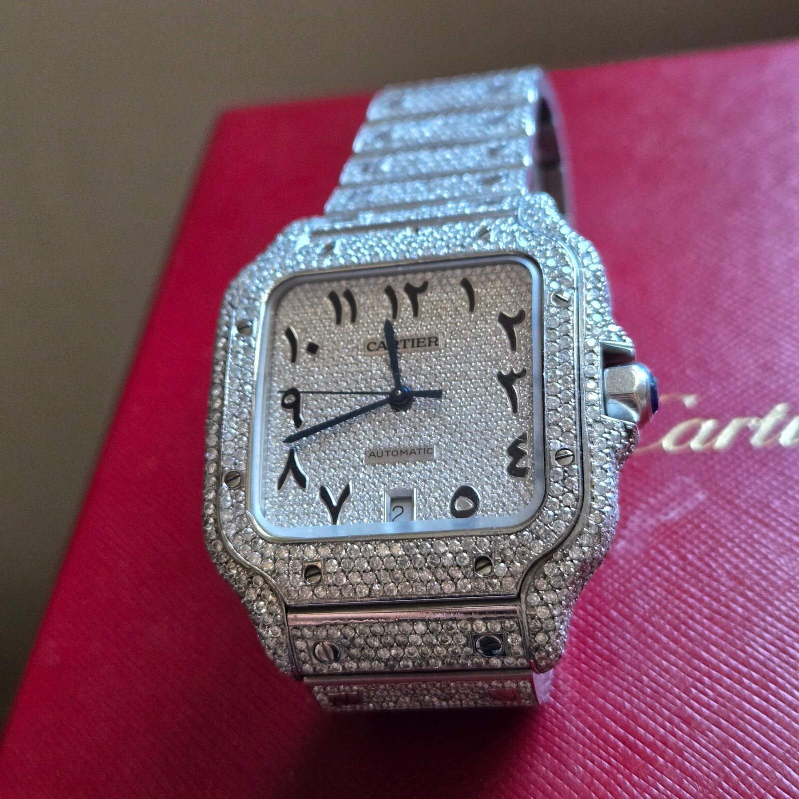 Cartier Santos Large Model Steel VS