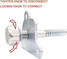 Manual Swaybar Disconnect 1087 Aluminum for 07-17JK JKU Rubicon Electric Swaybar