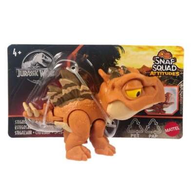 Mattel HBC64 Jurassic World Schnapp-Dino Attitudes Stegosaurus NEU & OVP