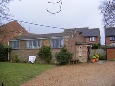 Foto Kirche 6x4 Brunnen Frühling Freikirche Poringland um 2013