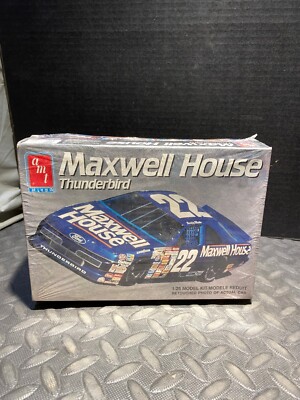 1:25 AMT ERTL MODELL KIT STERLING MARLIN MAXWELL HOUSE T-BIRD (FACTORY SEALED)