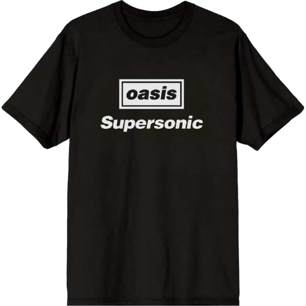 Oasis - Supersonic Title - Black T-shirt | eBay