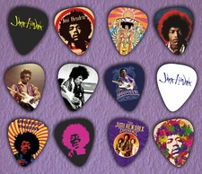 JIMI HENDRIX Guitar Picks Set of 12