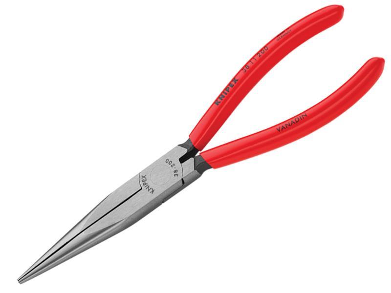 Knipex da Meccanico Naso Lungo Pinze PVC Impugnatura 200mm (8in) KPX3811200