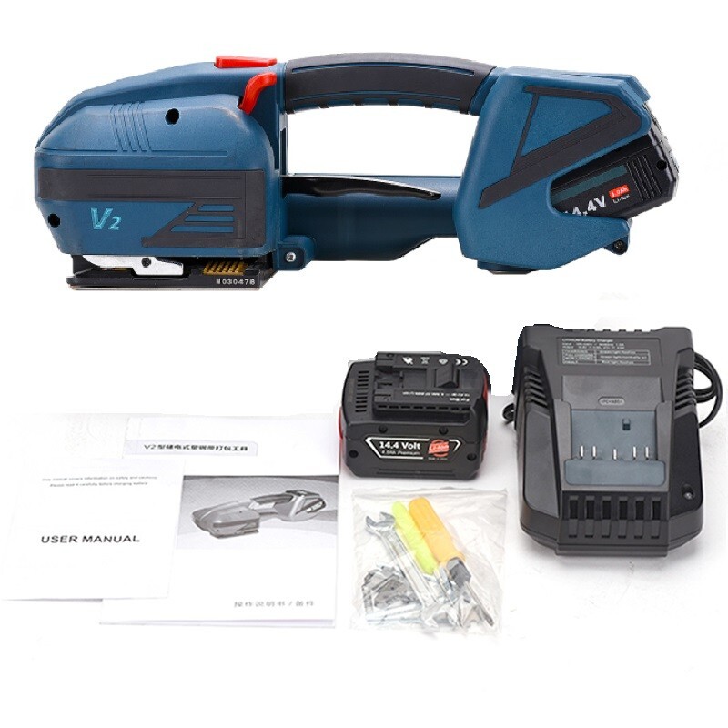 VEVOR Electric Strapping Machine - Battery Powered For PP/PET Straps 0.35-0.63 Inch