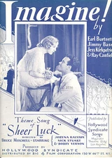 SHEER LUCK Sheet Music "Imagine" Nick Stuart Jobyna Ralston