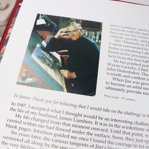 The Art of James Lumbers Moments in Time Signed Book# 1019/3500 Signed Copies - Picture 17 of 18