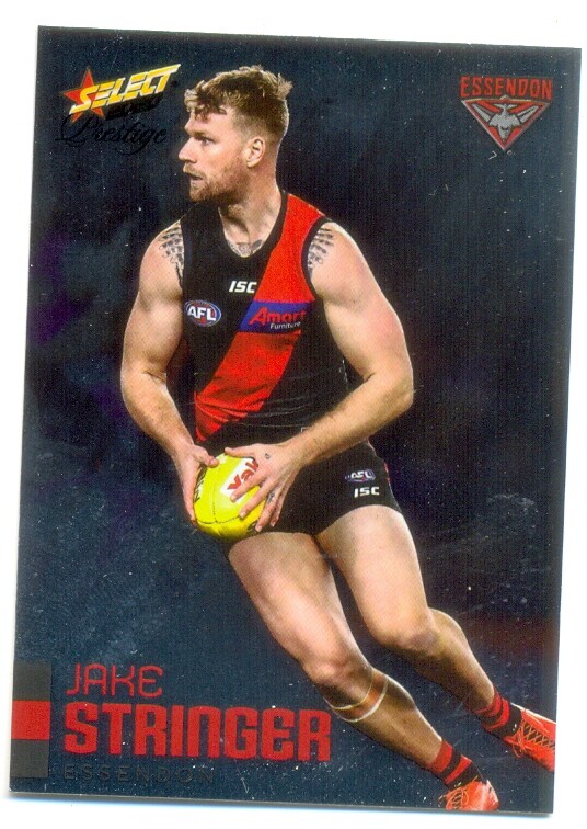 2020 SELECT AFL FOOTY STARS PRESTIGE METAL FOIL Card 54 Jake Stringer ...