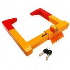 Zone Tech Security Tire Wheel Lock Clamp Boot Claw Anti Theft Protective Vehicle