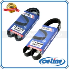 Serpentine Belt for Toyota Camry Sienna 3.0L 3.2L with Alt/Ac/PS 4PK880 6PK1040