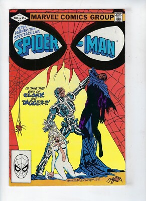 Spectacular Spider-Man # 70 - 3rd appearance Cloak and Dagger Sept 1982 VF
