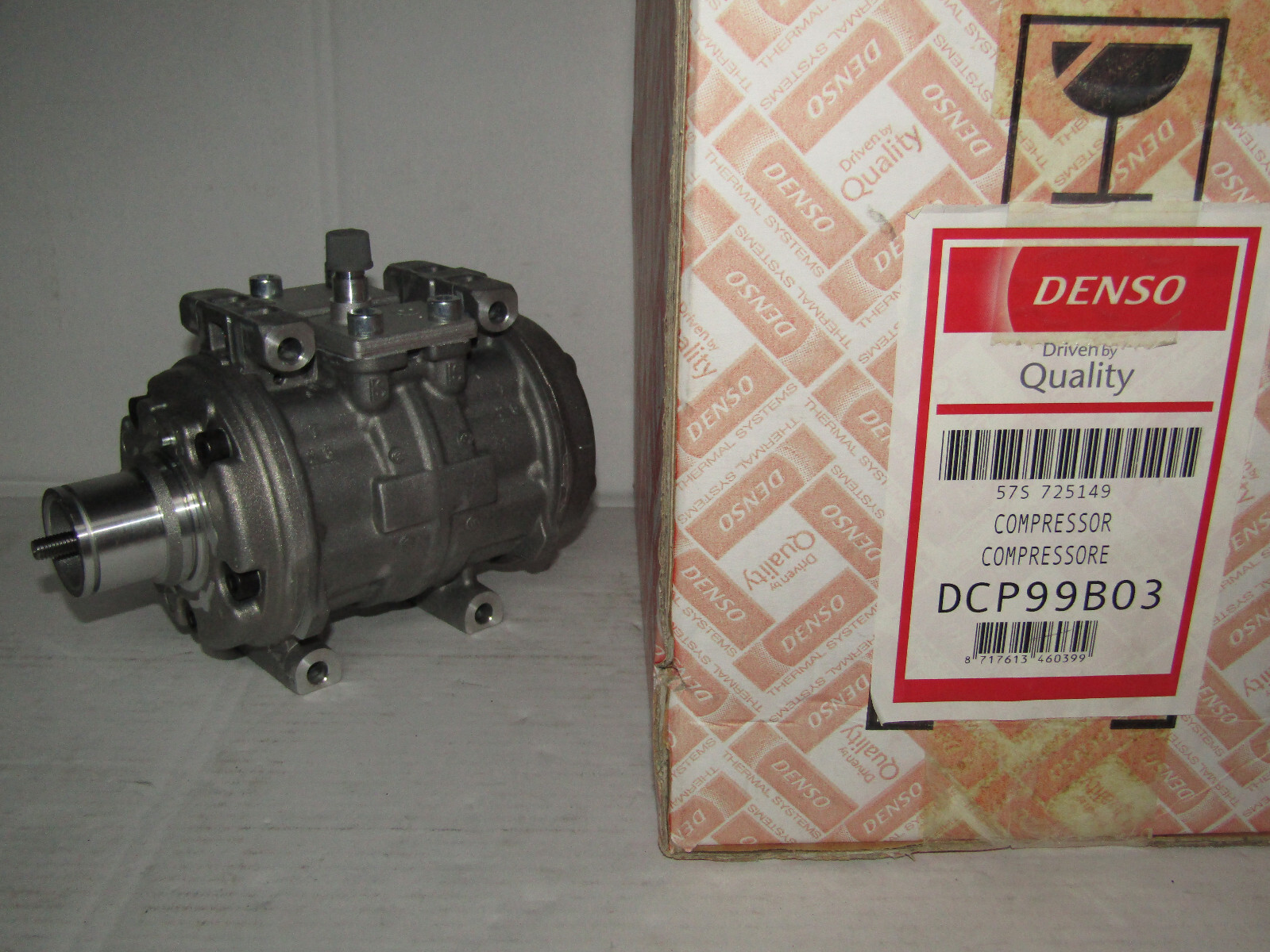 Compresseur de climatisation Denso DCP99B03 premium pour Fendt