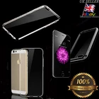 Premium QUALITY Clear Hard Back Silicone TPU Bumper Case Cover For Apple iPhone