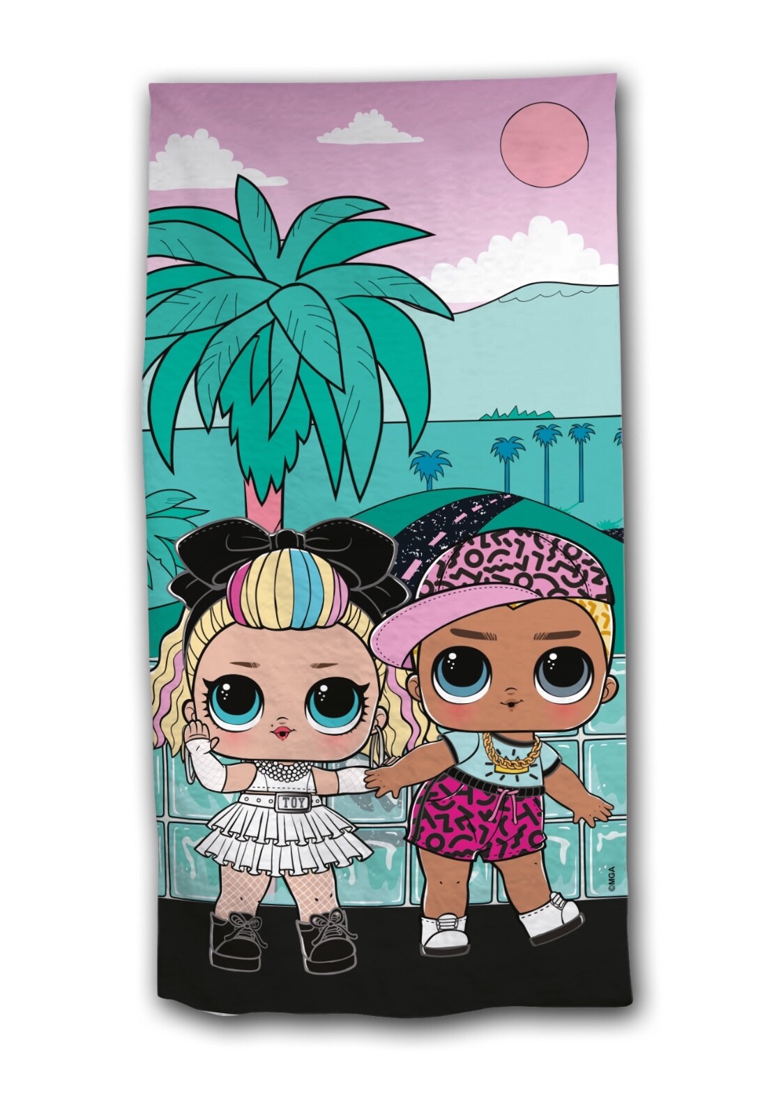 Beach Bath Towel LOL Surprise Beach Towel Babes