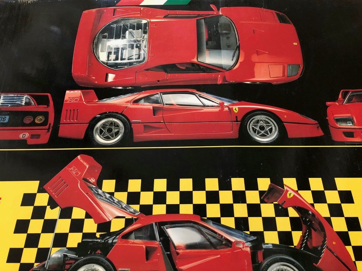 Fujimi Nova | 1:12 | 1987 Ferrari F40 Metal Pre-Painted Super Kit