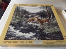 SunsOut 500 Piece Jigsaw Puzzle Peaceful Morning