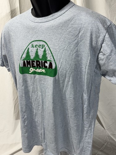 Left Field Sportswear New York City T-Shirt Mens Large “keep America Green” RARE