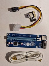 PCS GPU Riser PCE164P-N03 VER003 PCI-E 1X TO 16X ADAPTER