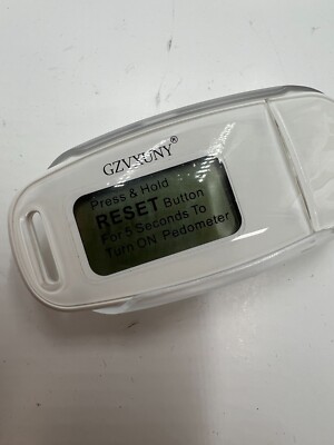 Gzvxuny Podomètre 3D avec clip, podomètre de marche avec grand écran LCD, podomètre simple sans application ni téléphone portable, podomètre précis suivi des pas