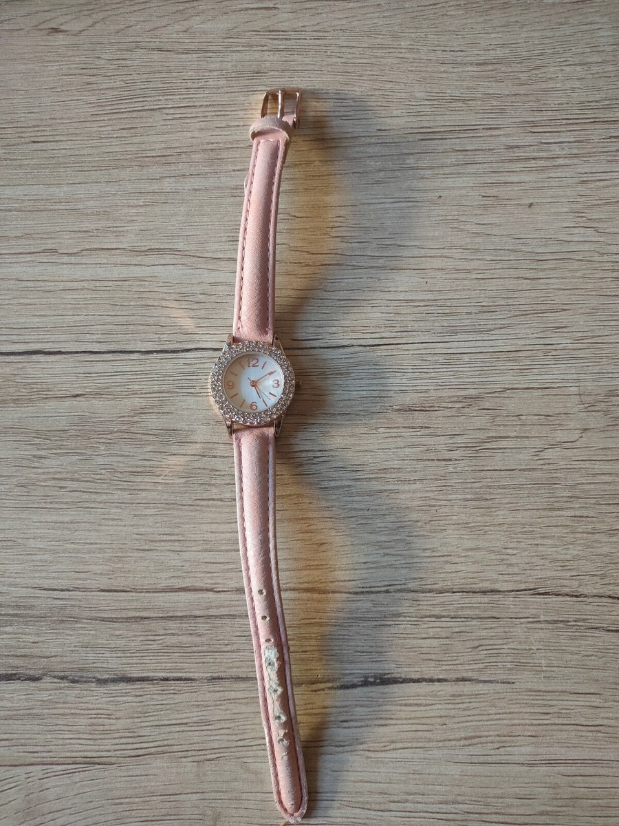 Hübsche Schöne **Bijou Brigitte** Damen Armbanduhr Rose