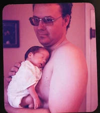 ~30 Stereo realist slides in aluminum masks FAMILY 1960s Kodachrome