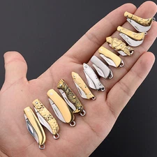 Pocket Knife Folding knife Worlds Smallest knife Mini Keychain Sharp knife New