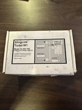 SlingLink Turbo W1 Model SL300-100 Homeplug-Ethernet Adapter 157089 NEW OPEN BOX